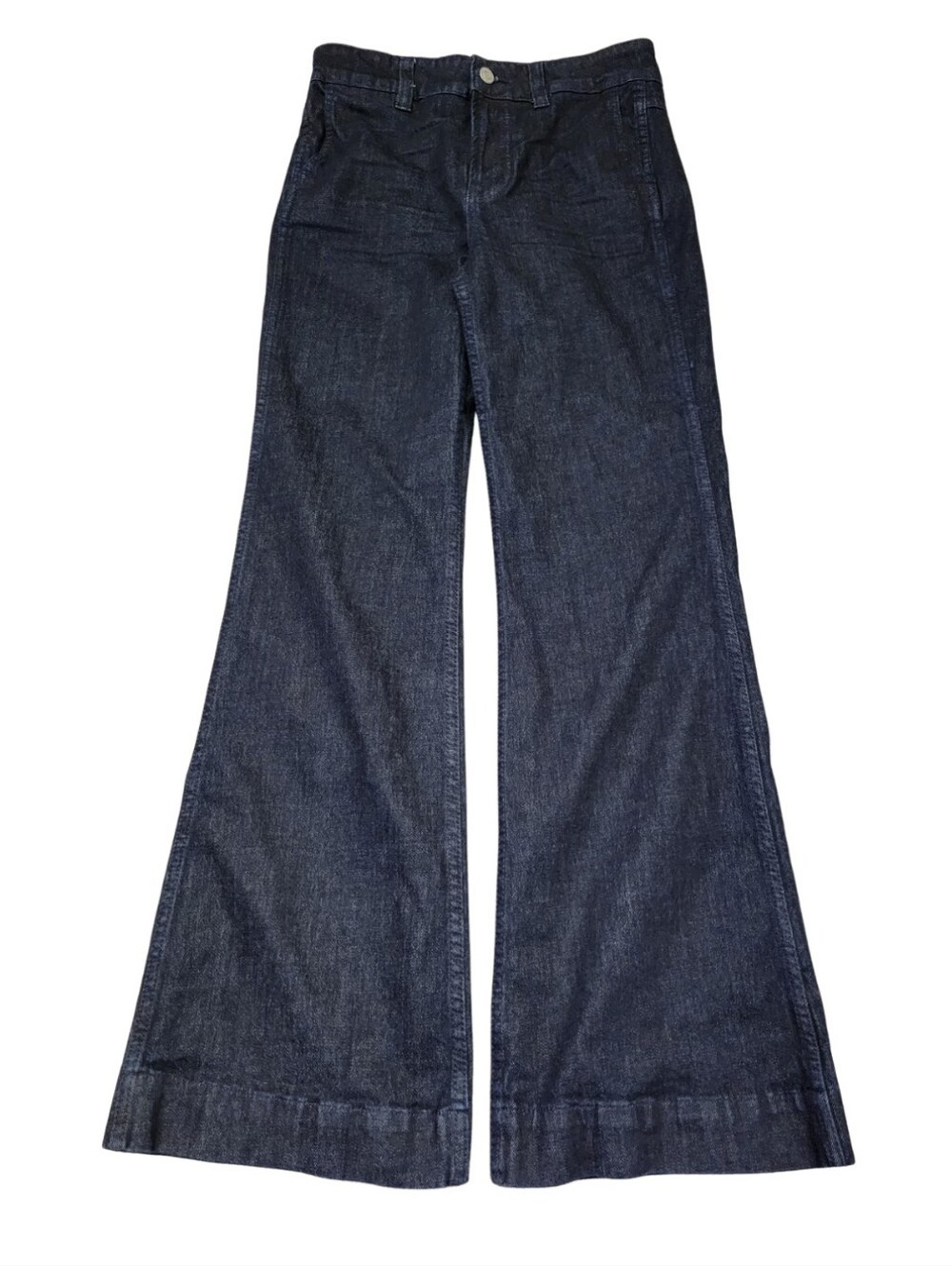 J. Crew Wide-Leg Trouser Jean in Classic Rinse